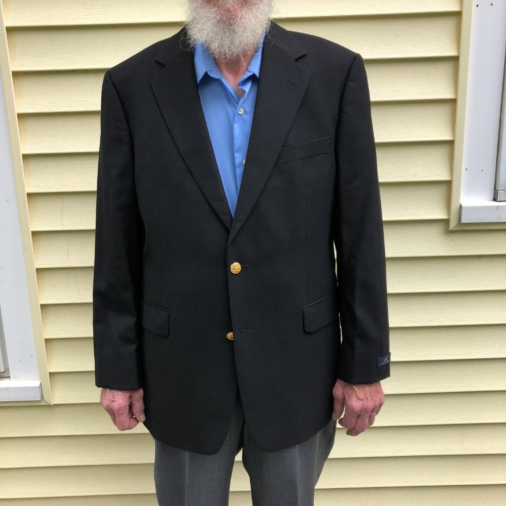 Men's New Brook's Brothers 346 Navy Blazer 42R